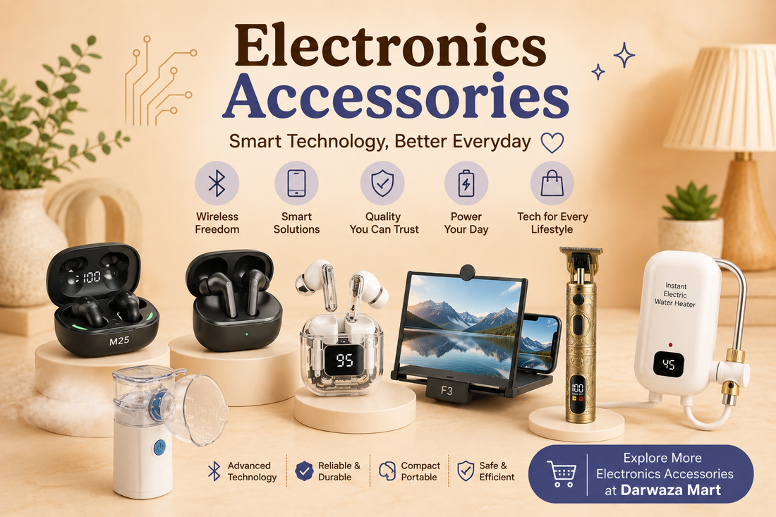 Essential Electronics & Smart Accessories for Everyday Use