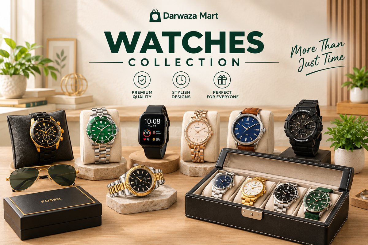 Watches Collection – Stylish Watches for Men and Women | Darwaza Mart