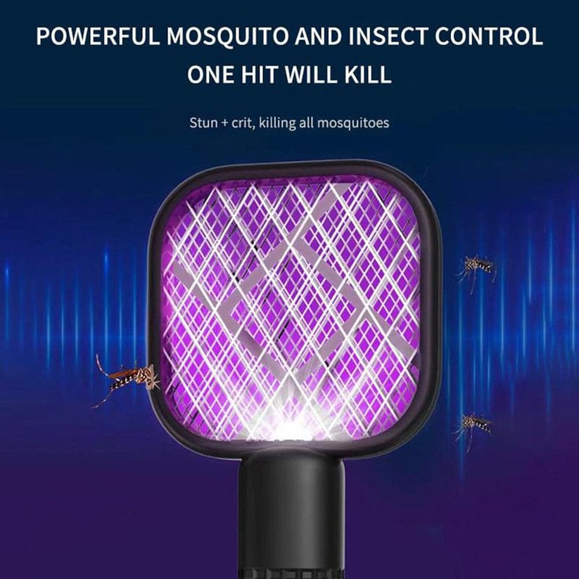 Mini Mosquito Killer Racket USB Rechargeable Mosquito Racket with UV Light