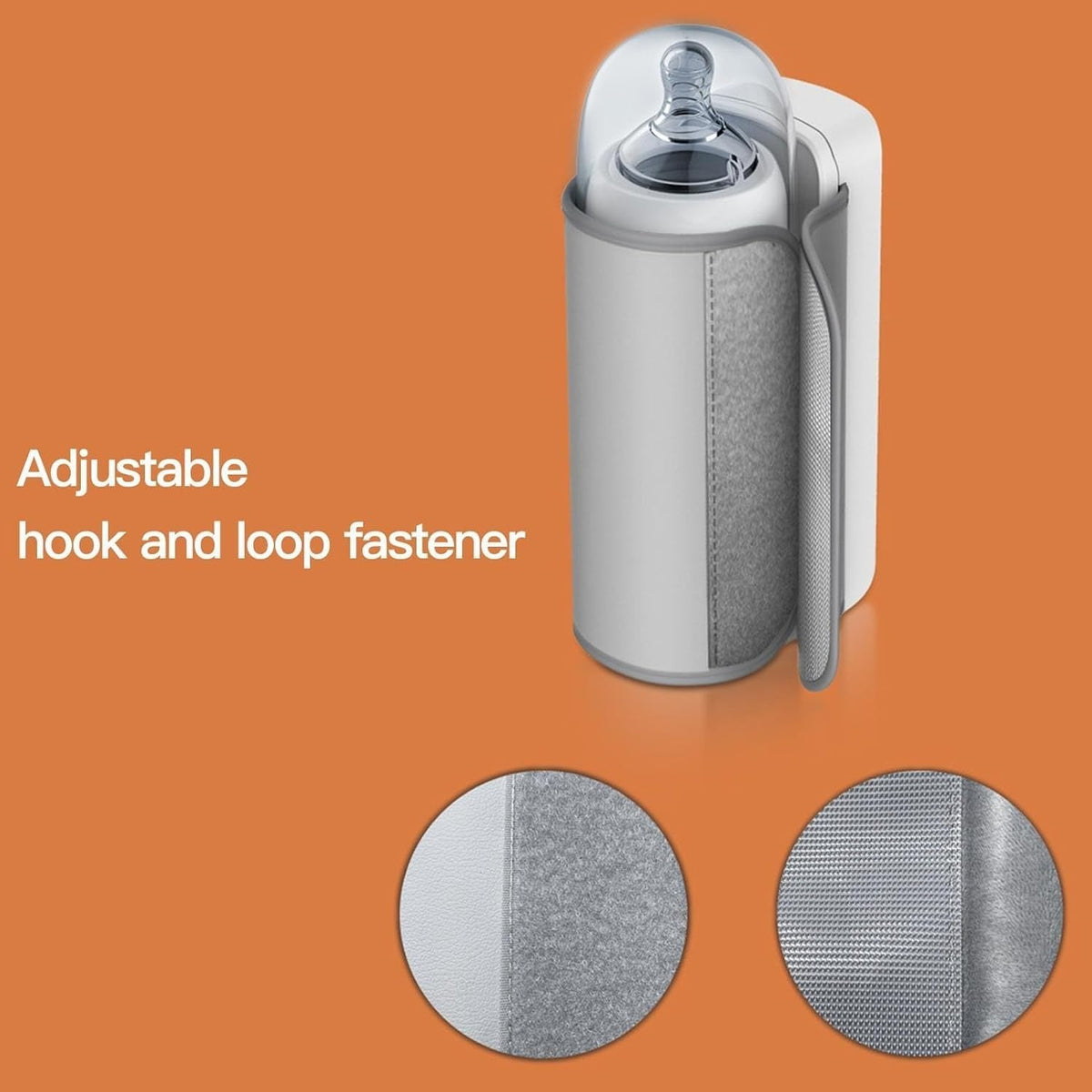 Portable baby milk bottle warmer for home and travel use