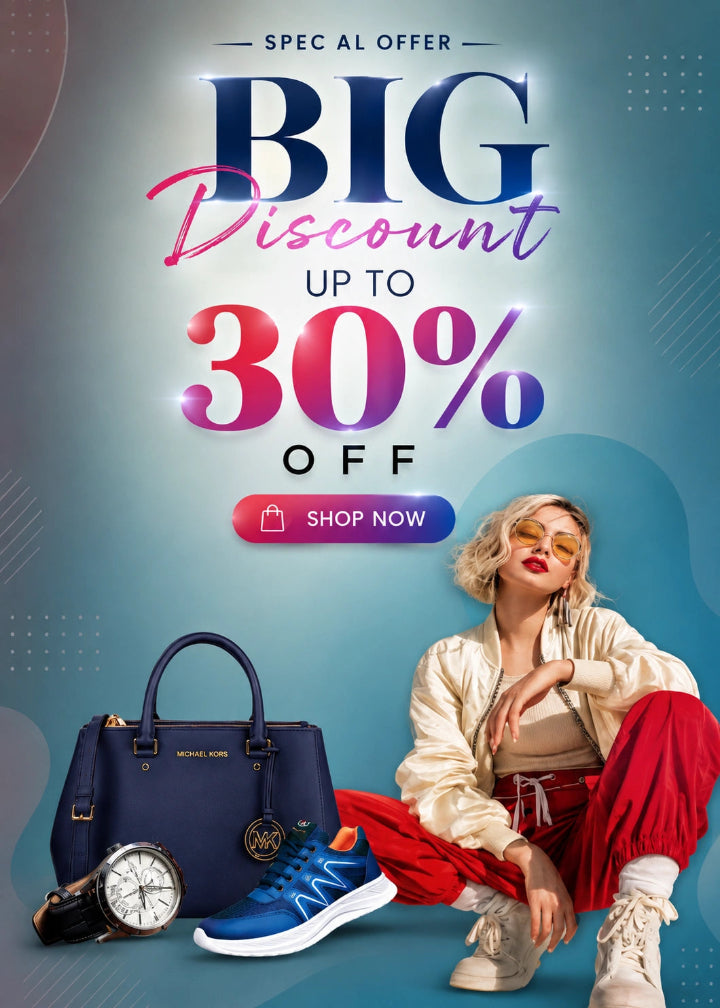 Darwaza Mart Fashion Sale – Up to 30% Off on Women's Fashion, Handbags, Shoes and Accessories in Pakistan