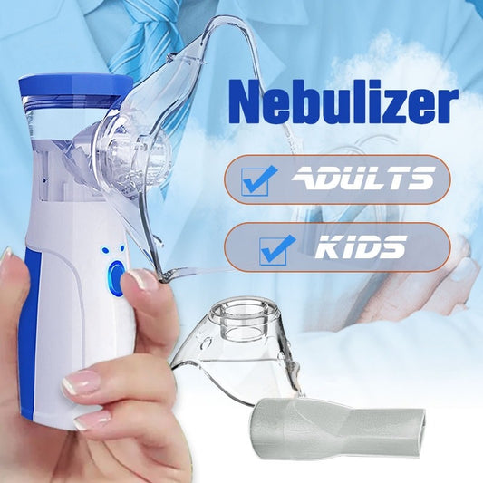 Portable nebulizer machine for kids and adults compact handheld inhaler