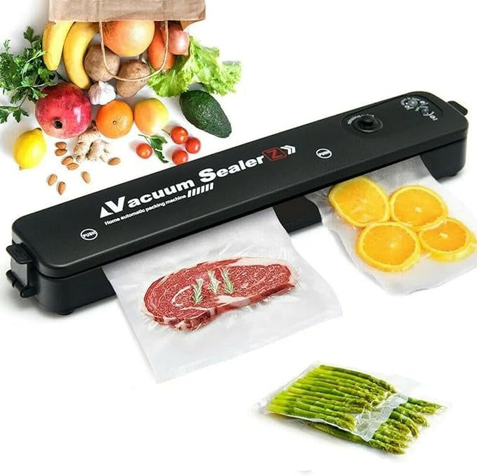 handheld vacuum sealer with vacuum storage bag for food